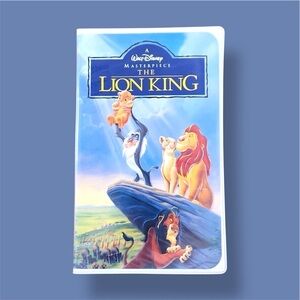 ηεω The Lion King Disney's Animated Full Length VHS Kids Movie Perfect Condition